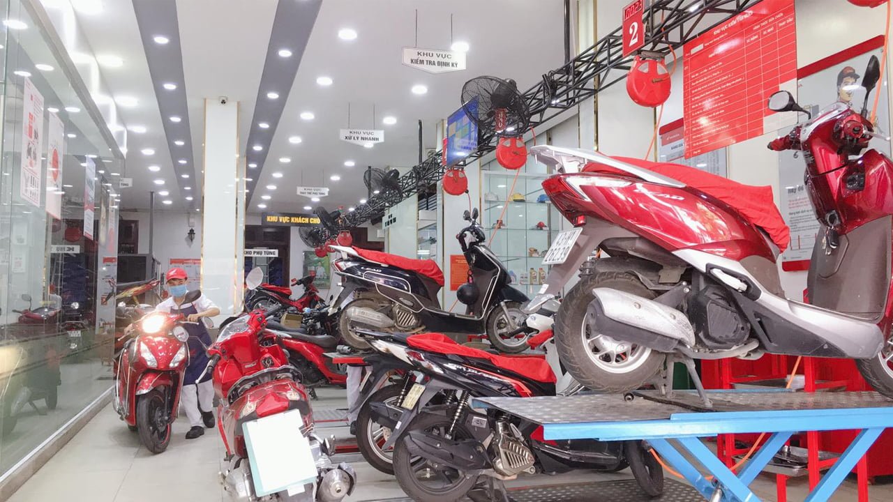 Dịch Vụ Sửa Xe Máy Honda Quận Liên Chiểu Phục Vụ 24/7