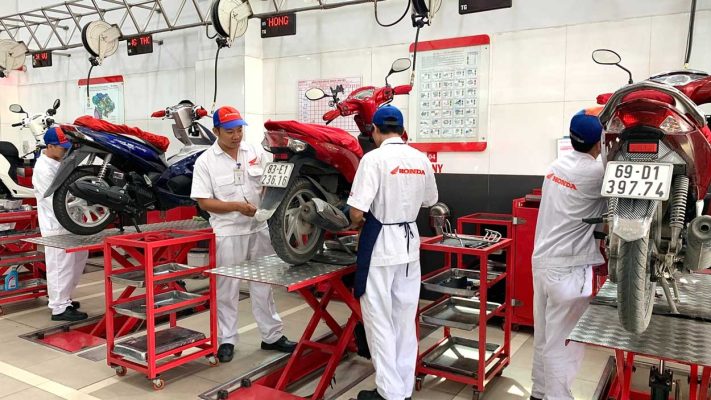 Cửa Hàng Sửa Xe Máy Honda Quận Liên Chiểu