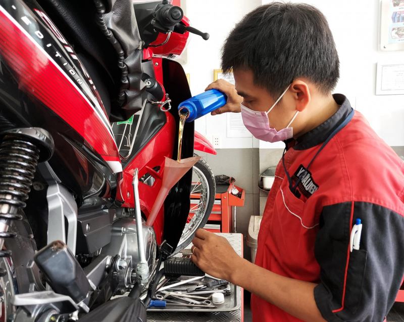 Dịch Vụ Sửa Xe Máy Yamaha Quận Hải Châu Phục Vụ 24/24