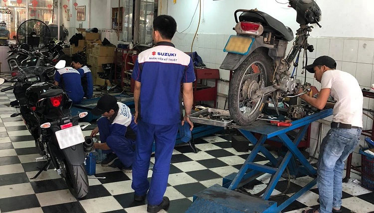 Sửa Xe Máy Suzuki đà nẵng 24/7